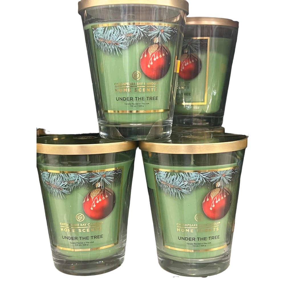 Lot of 3 Chesapeake Bay Candle Home Scents Under the Tree New